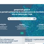 Capture d'écran du site Géoportail