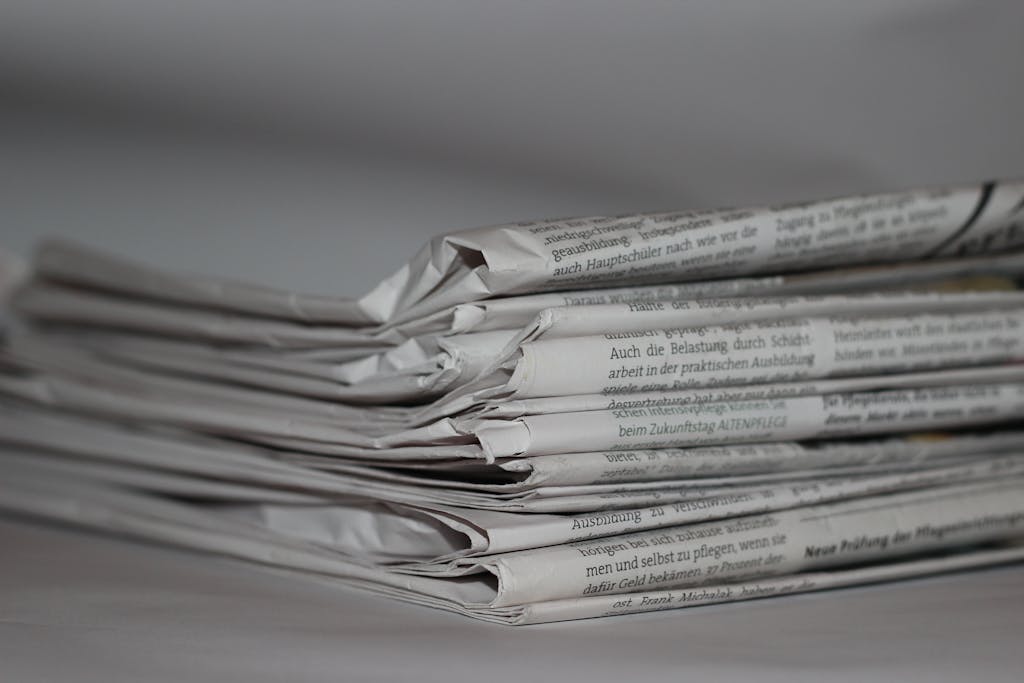 Pile de journaux