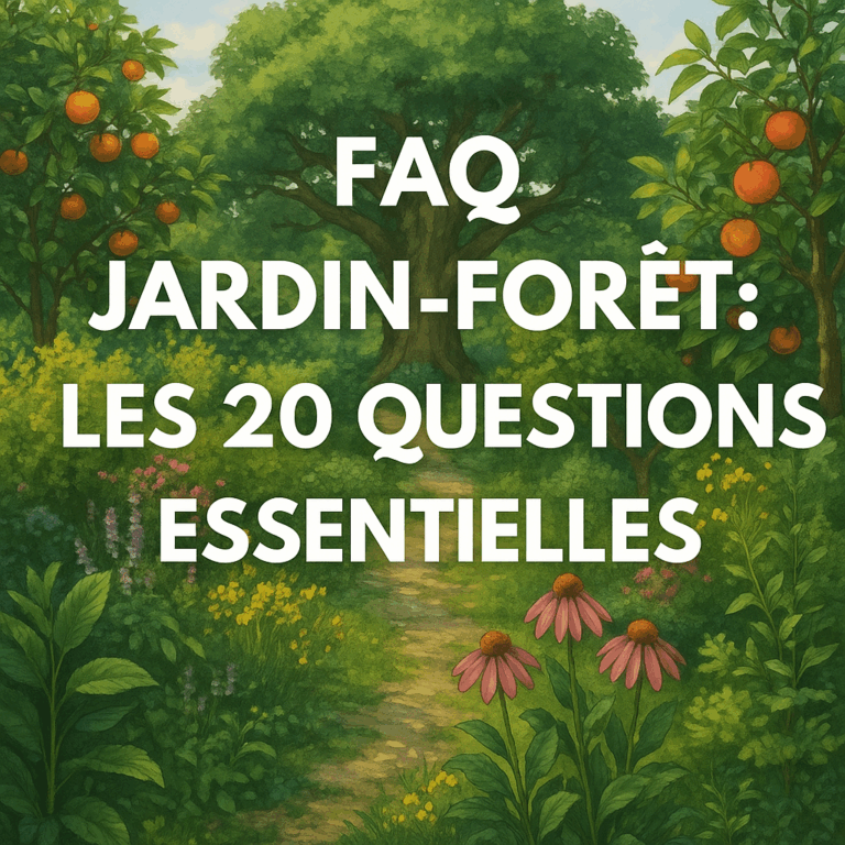FAQ Jardin-Forêt : Les 20 Questions Essentielles (et leurs Réponses)