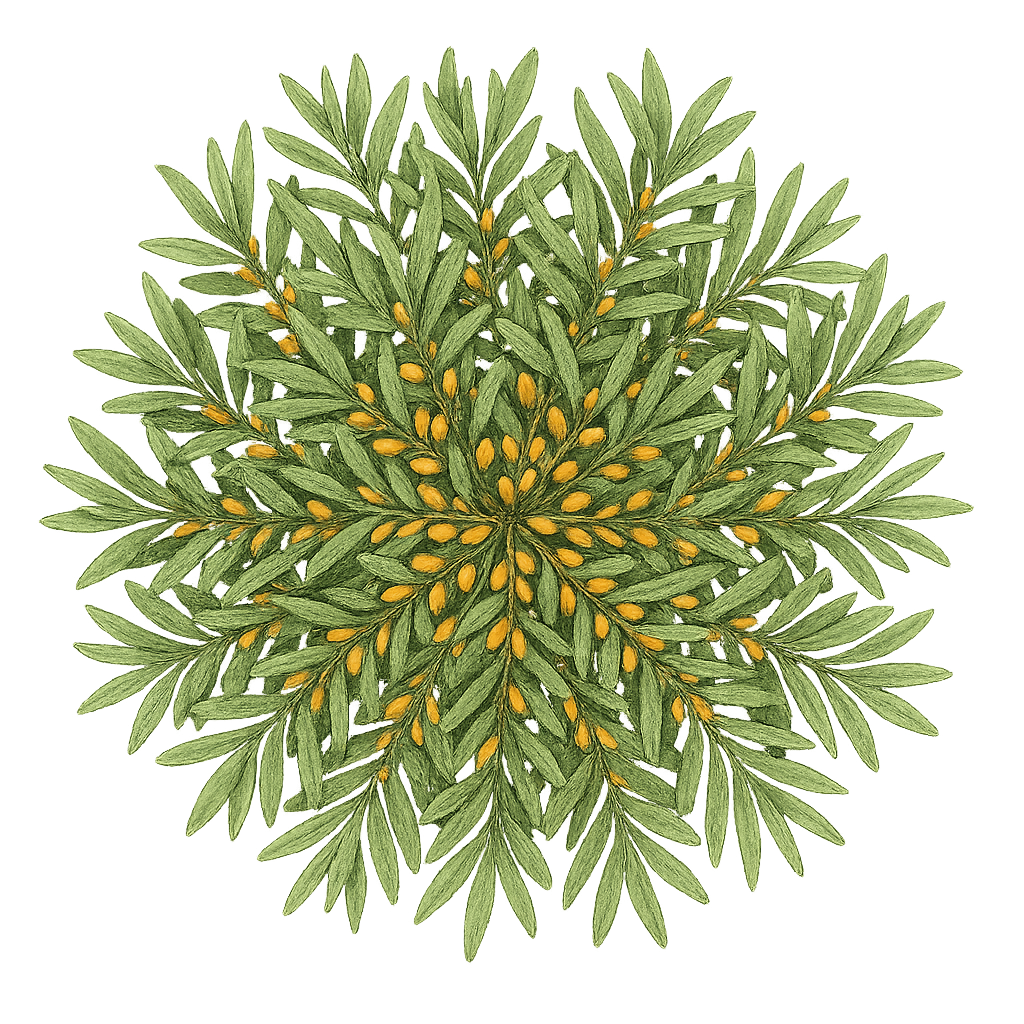 Pack Arbustes ( strate basse ) 13 plantes (26 illustrations) – Image 3