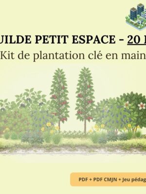 Guilde Petit Espace – 20 m² - Kit complet de plantation