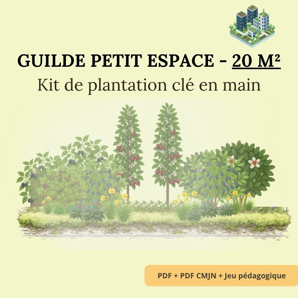 Guilde Petit Espace – 20 m² - Kit complet de plantation