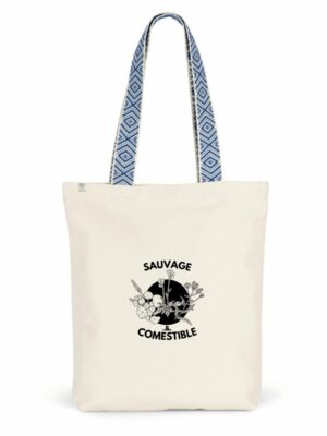 Tote bag « Sauvage & Comestible » – coton recyclé