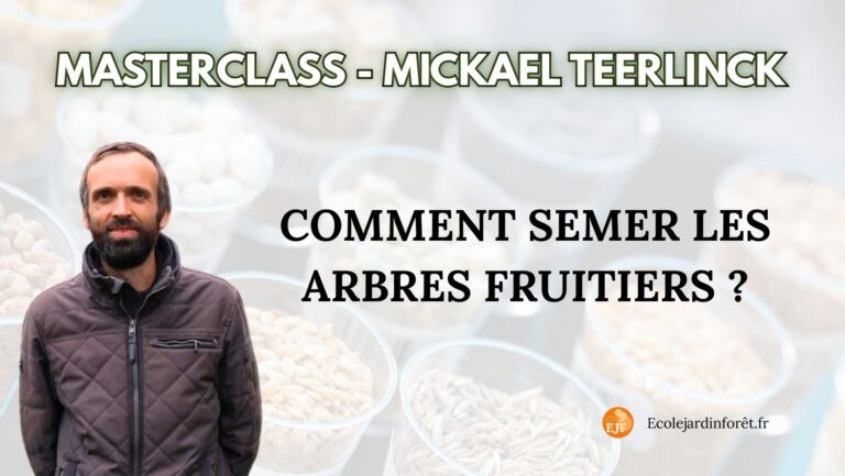 Masterclass – Comment semer les Arbres fruitiers – Mickael Potager du Gailleroux